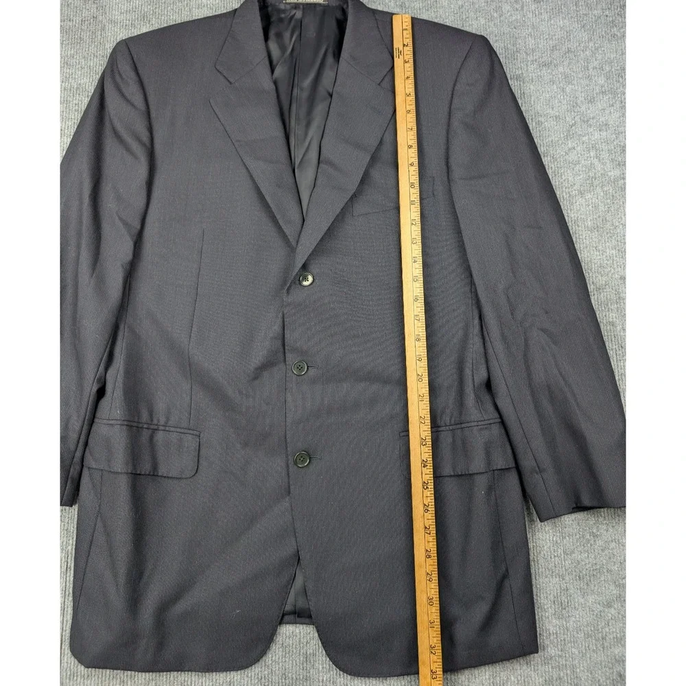 Ermenegildo Zegna Blazer Mens 52L Wool Suit Jacket Quiet Luxury Career Timeless